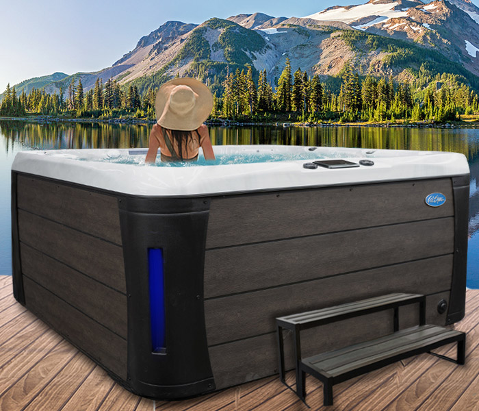 Calspas hot tub being used in a family setting - hot tubs spas for sale Santa Maria