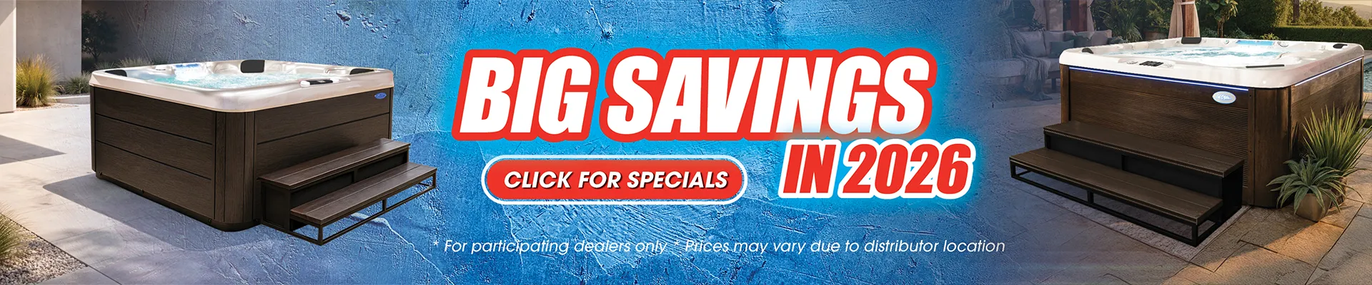 Calspas hot tub being used in a family setting - Santa Maria